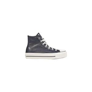 Converse Black Synthetic Platform Women's Sneakers